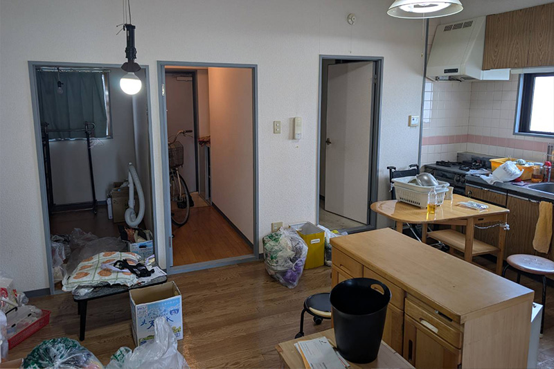 名古屋市/M様邸 遠方からのご依頼にも柔軟対応 施設入居に伴うお住まいの整理